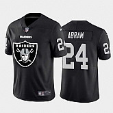 Nike Raiders 24 Johnathan Abram Black Team Big Logo Vapor Untouchable Limited Jersey Dzhi,baseball caps,new era cap wholesale,wholesale hats